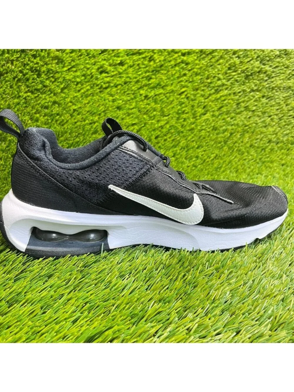 Nike Air Max Interlock Womens Size 9.5 Black Athletic Running Shoes Sneakers